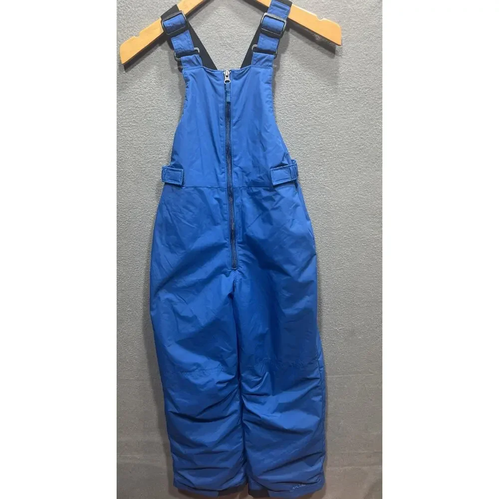 Columbia Kids Snowslope Snow Bib Size M (10-12) Blue - Excellent condition!